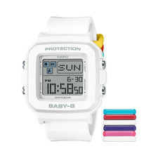 Casio Baby-G BGD-10L-7CR  PLUS White Digital Girl's Watch
