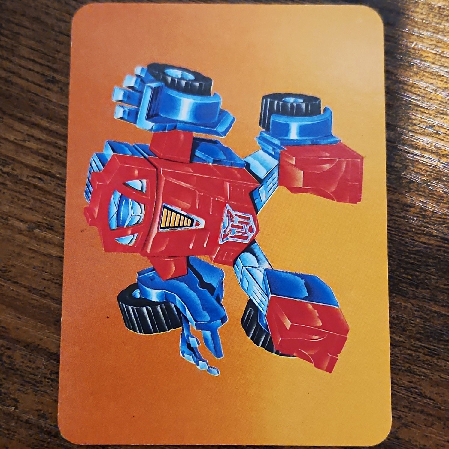 Hasbro Transformers 1985 Series 1 Base Set Card #25 Gears English
