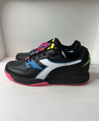 diadora Rebound Ace  black Fluo  Men s Size 12.5 BNIB
