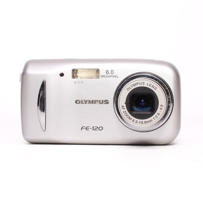 Olympus FE-120 6.0MP Digital Camera - FULLY FUNCTIONAL