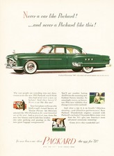 1951 Packard: Never Packard Like This Vintage Print Ad