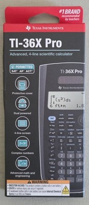 Texas Instruments TI-36X Pro Engineering Scientific Calculator, New