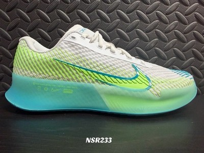 NIKE WMNS COURT AIR ZOOM VAPOR 11 HC TEAL NEBULA LIME BLAST DR6965-104 SIZE 7.5