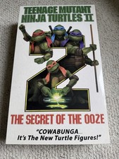 NECA TMNT - Teenage Mutant Ninja Turtles II Secret of the Ooze 4 Pack VHS Set