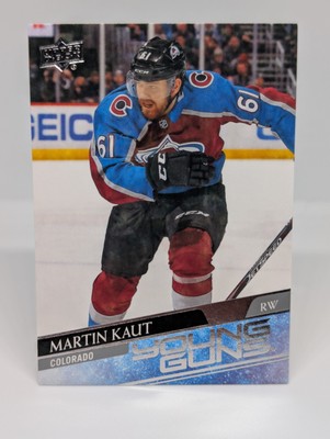 2020-21 Upper Deck Series 1 Hockey Martin Kaut Rookie Young Guns #217