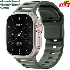 Silicone Sport Band for Apple Watch Series 11 10 9 8 7 SE/Ultra 42/44/45/46/49mm