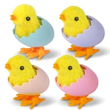 Audaisyly Chick Bunny Wind Up Toys for Kids, 4 3.2 x 2.7 inches, Multicolored