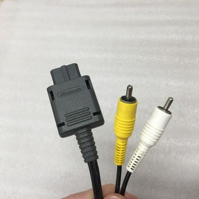 Super Nintendo OFFICIAL Original OEM MONO SNES N64 Gamecube AV RCA