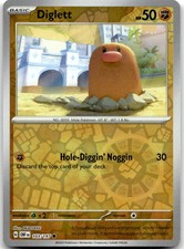 Diglett 103/197 Obsidian Flames Reverse Holo Common Unique Art Pokemon Card NM/M