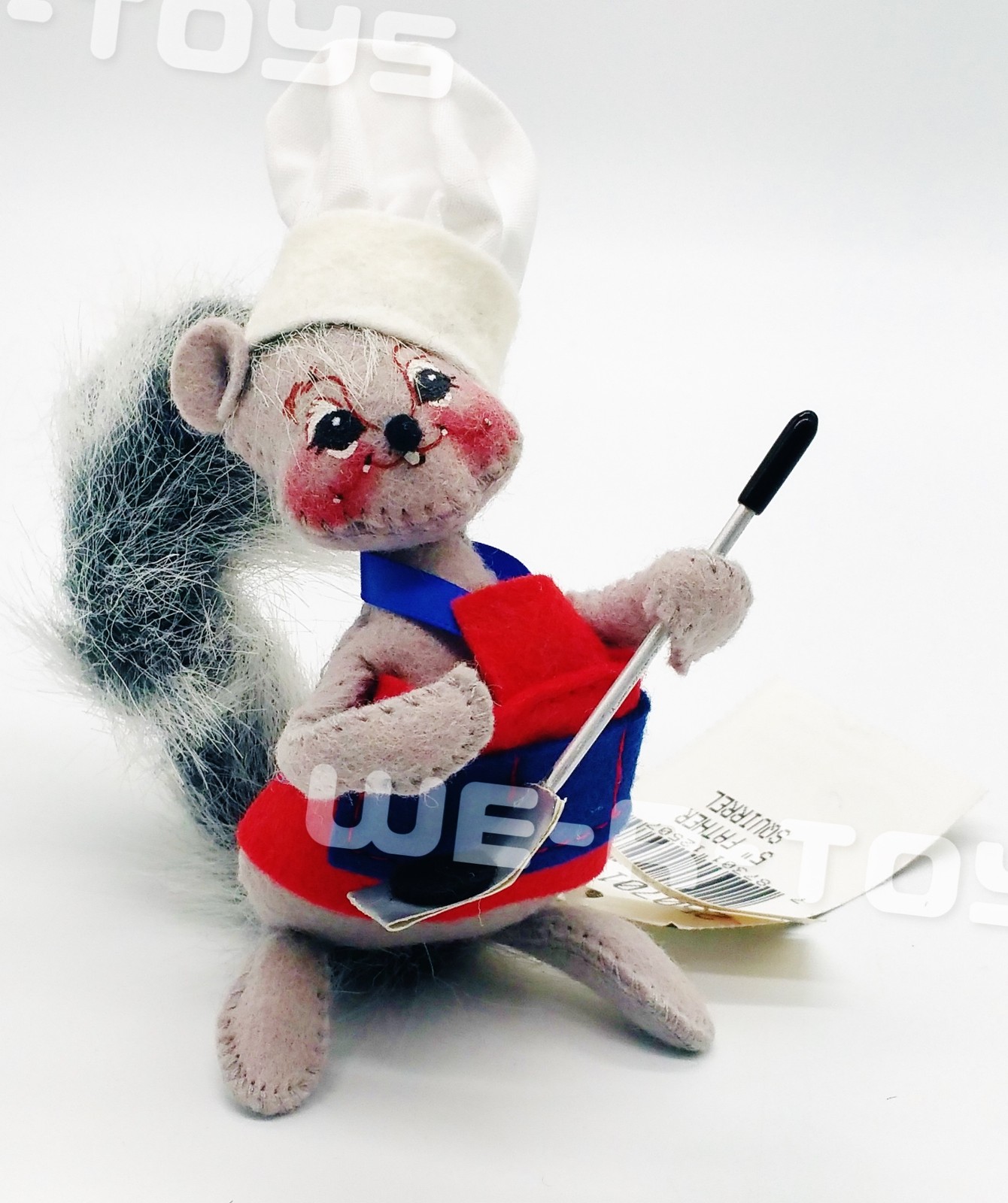 Annalee Father Squirrel 5"" Wired Doll 250701 Backyard Buddies