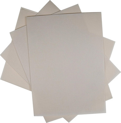 4/6 Pc of 12'' X 18'' 30Cmx45Cm 16CT Counted Cotton Aida Cloth Cross Stitch Fabric