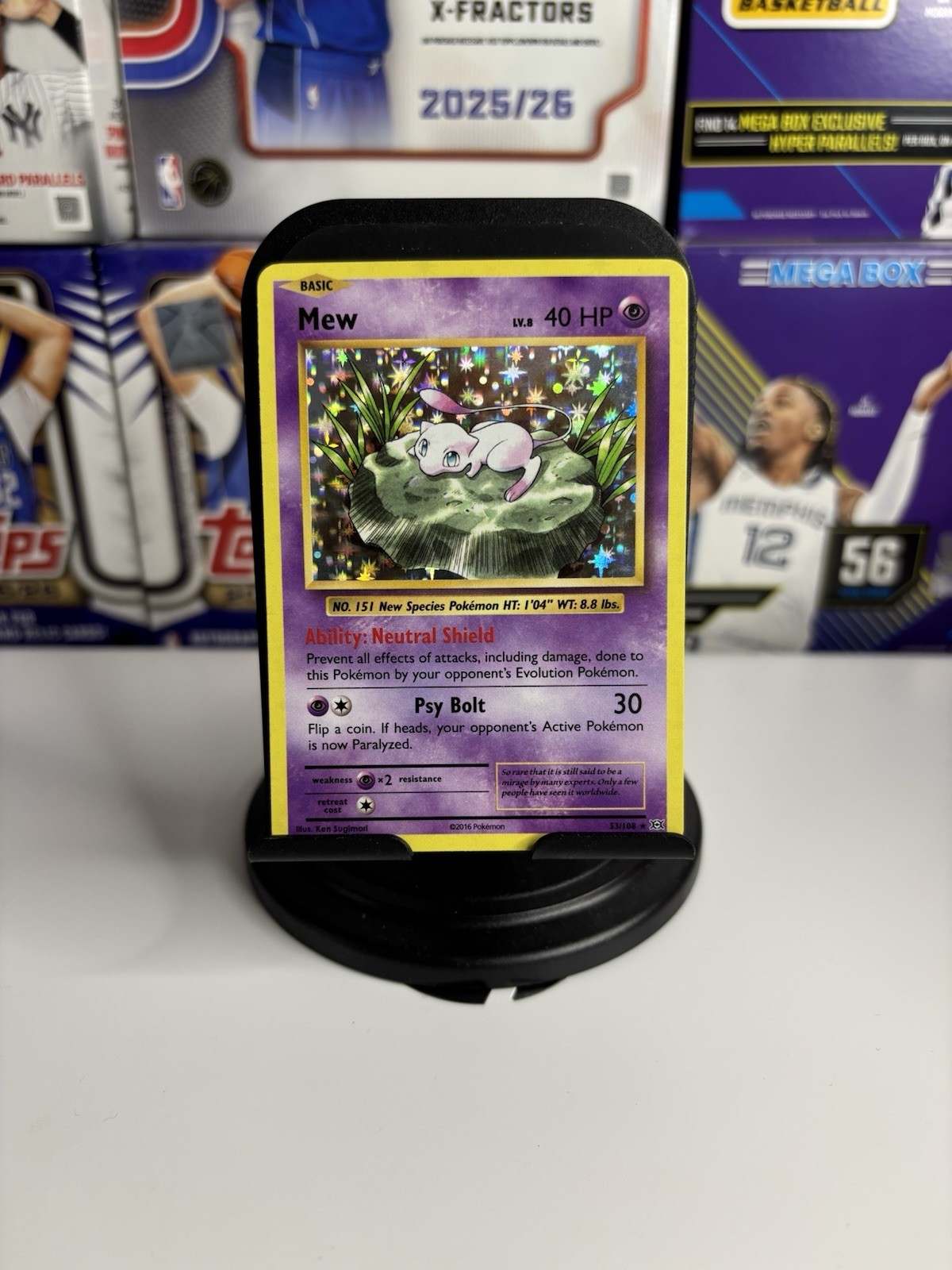 Mew 53/108 [Holo] Pokemon TCG XY Evolutions – NM
