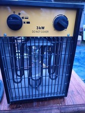 Chauffage Radiateur Soufflant de Chantier – 3000 W – Format Cube