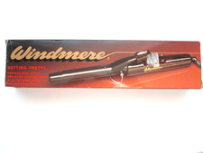Vintage Windmere Setting Pretty Curling Iron 3/4" Tortoiseshell Brown 70s