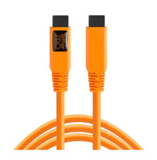 Tether Tools TetherPro FireWire 800 - 9Pin-9Pin 15' (4.6m) Cable - Orange