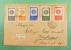 DR WHO 1935 HUNGARY REGISTERED METERED BUDAPEST FDC? LR35204