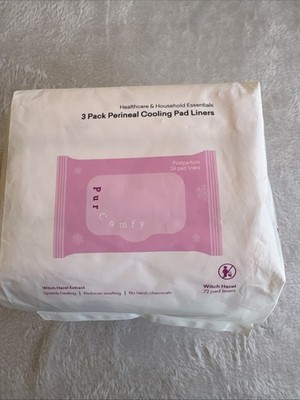 Frida Mom Perineal Cooling Pad Liners 24 Ct. Postpartum Witch Hazel - New