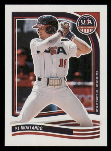 PJ Morlando 2024 Panini Stars & Stripes USA Baseball #25