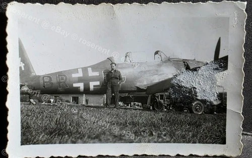 WW2 Germany a captured Arado AR 96 Trainer -#2 RAF TAF  85  photo 7 by 5cm