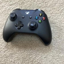 Microsoft Official Xbox One Controller - Black- Replaced Battery Cover