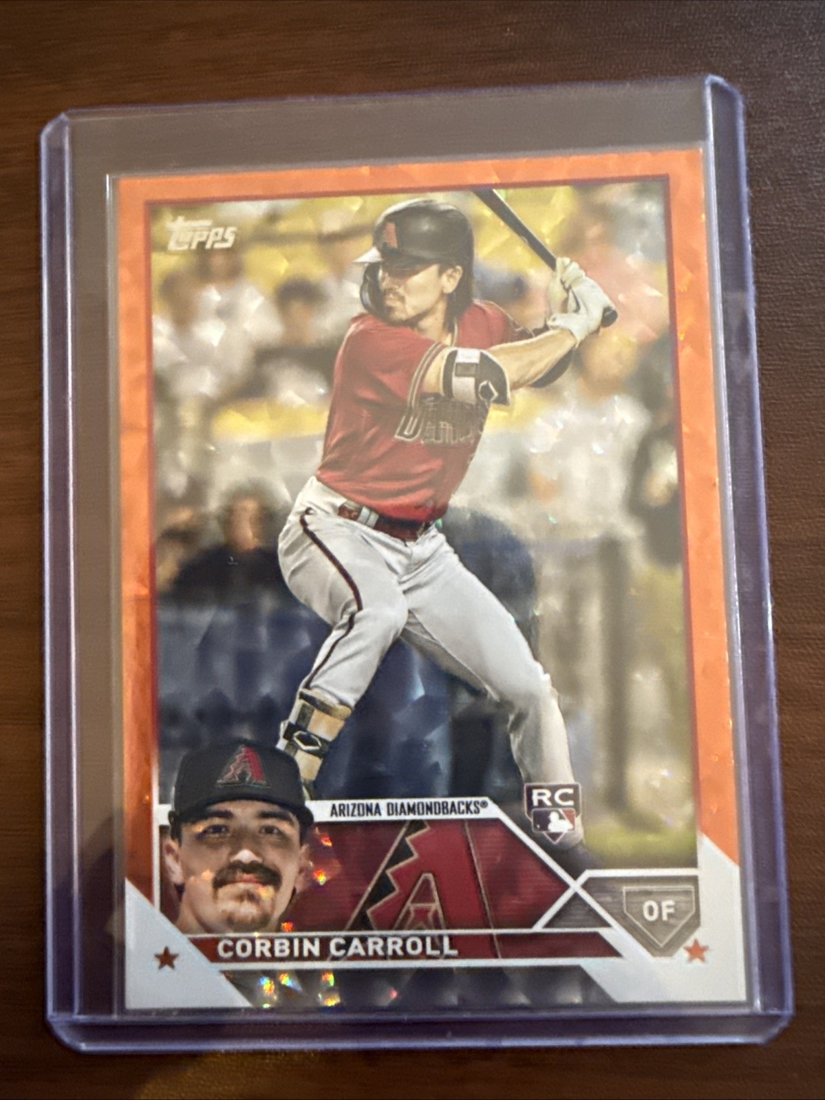 2023 Topps Series 2 - Corbin Carroll #401 Orange Foil /299 (RC)