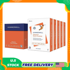 Printer Paper, Premium Multipurpose Paper 20 lb, 8.5 x 11 - 5 Ream 2,500 Sheets