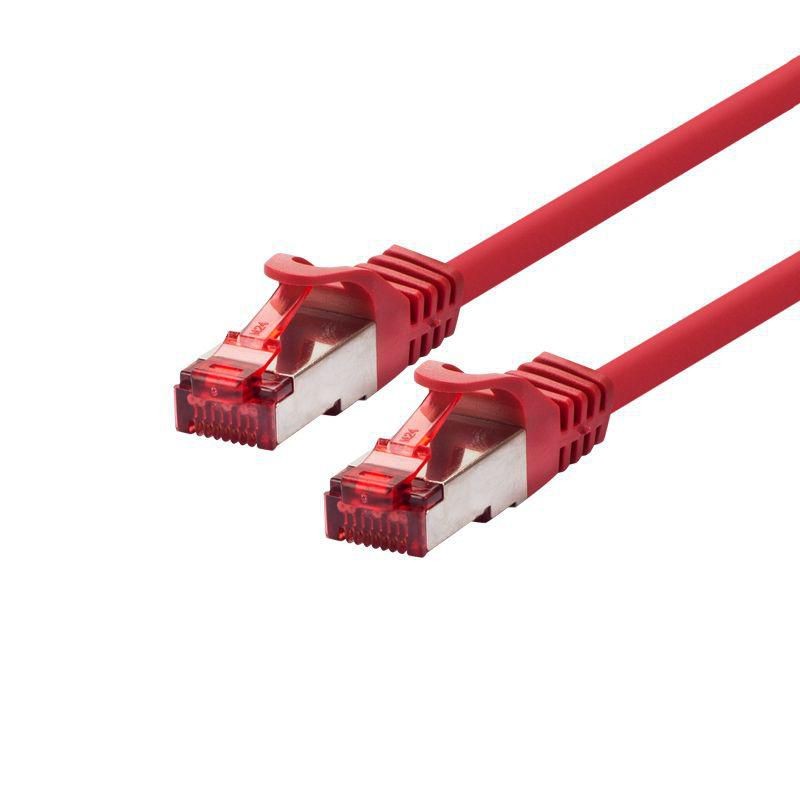 LOGON PROFESSIONAL TCR66SS070R Cat6 S/FTP Patch Cable, 7m Red, Shielded RJ45