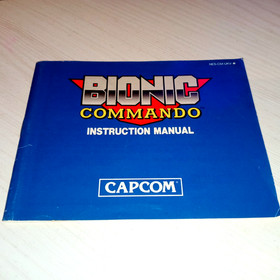 BIONIC COMMANDO NINTENDO NES VERSIONE PAL A MATTEL ITALIANO CIB DA COLLEZIONE
