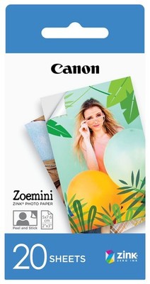 Canon ZINK  5 x 7,5 cm Fotopapier mit 20 Blatt