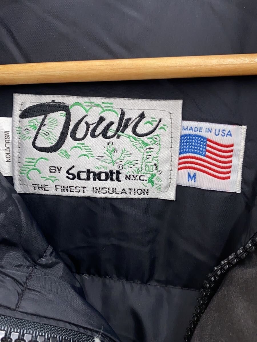 Schott Down Jacket M Polyester Black - image 3