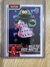 2026 Topps Mascot M-2 Red Sox Wally The Green Monster