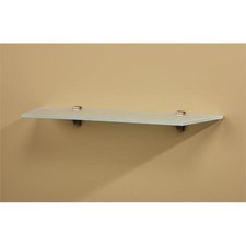 Amore Designs CPTSRIVERACL Concepts Rivera Clear Glass Shelf