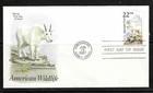 USA SC # 2323 North American Wildlife - Mountain Goat - FDC . Artcraft