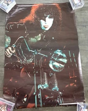 KISS Motorcycle Starchild Paul Stanley Poster Pro Arts Aucoin 14-532