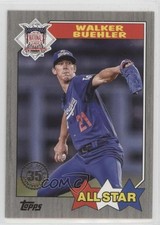 2022 Series 2 1987 Topps All-Star Baseball Black 107/299 Walker Buehler 16y1