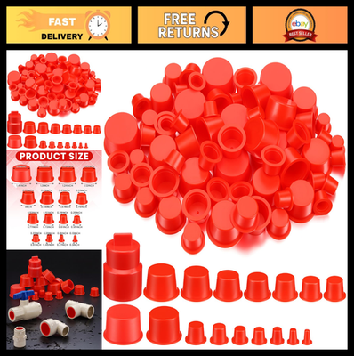 #ad Novabright 850 Pc Red Plastic Caps and Plugs for Automotive Industrial Use $99.99