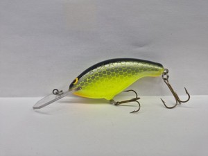 RICHARD A MANLEY RON E. BEE MINNOW BALSA CRANKBAIT/FOIL COLOR/RARE LURE