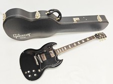 Chitarra elettrica Gibson SG Standard Black 2005 con custodia rigida