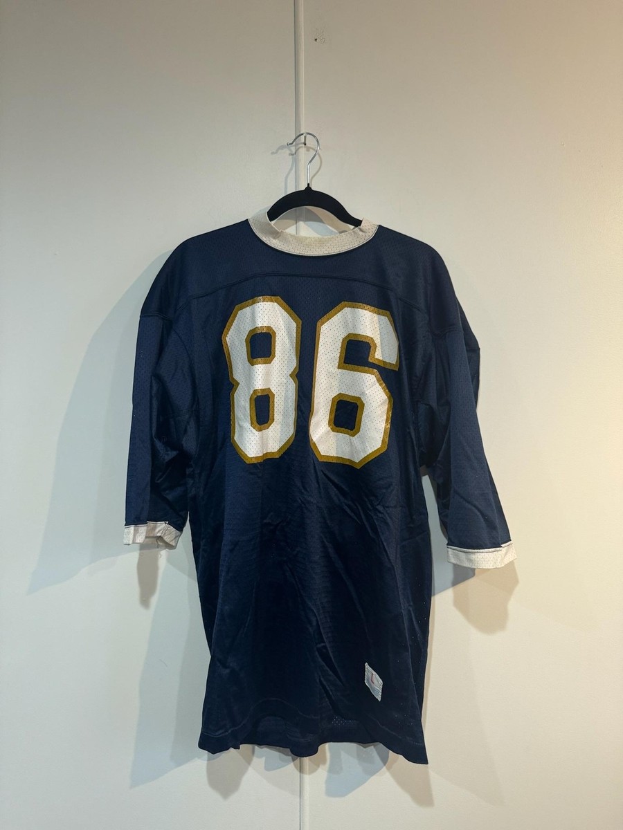 70s Champion blue bat football jersey. XL Vintage Champion 70s