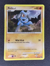 Riolu 8/17 Uncommon POP Series 6 Pokemon Holo Moderately Played