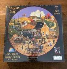 SUNSOUT 500 Piece Round Puzzle 
