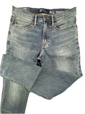 Gap GapFlex Slim Taper Jeans Men's 32x32 ALL TEMP Stretch Waist New