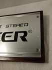 Vintage Pioneer Hi-Fi Component Stereo  Metal Sign on Wood — photo 4