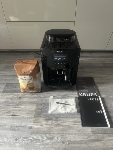 Krups EA 8150 Schwarz 2 Tassen Vollautomat