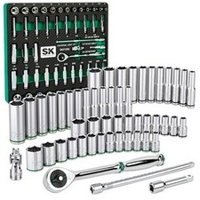 Sk Tools Usa 01300-216p 52 Piece 14 Drive Master Socket Set 01300216p