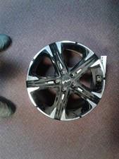 Wheel 18x7-1/2 Alloy Machined Face Black Fits 21-23 K5 351896