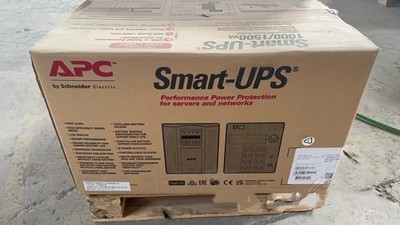APC SMT1000I-CH Smart-UPS 1000/1500VA Uninterruptible Power Supply SmartConnect