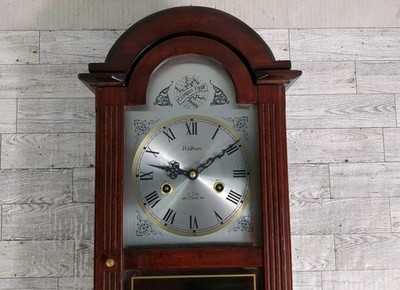 Tempus Fugit 31DAY 振り子時計 Vintage Tempus Fugit 31 Day Wall Clock w/Mechanical Key & Wind