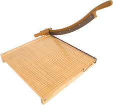 Paper Trimmer, Guillotine Paper Cutter, 18" Cut Length, 15 Sheet Capacity, Class