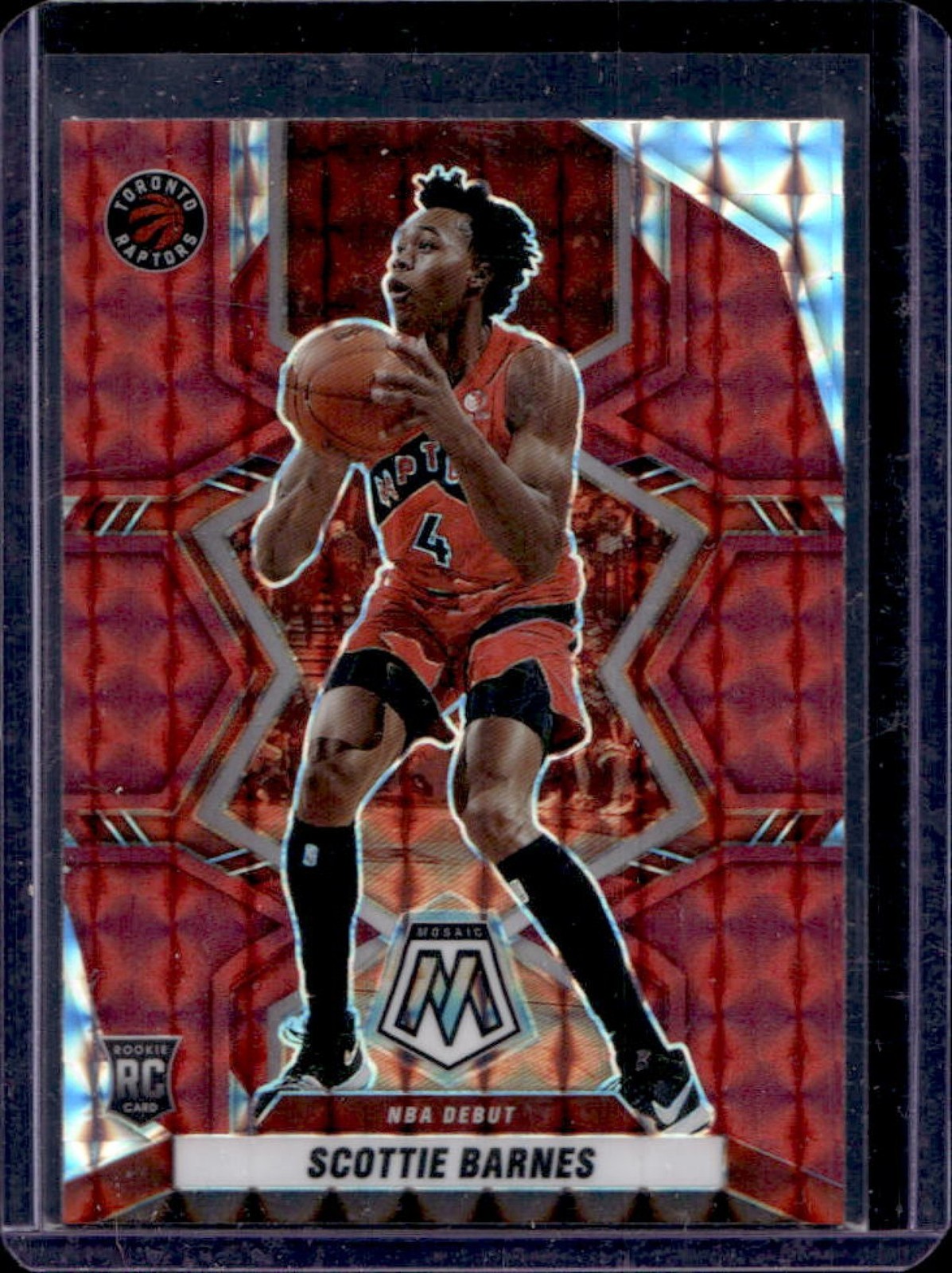 2021-22 Mosaic Scottie Barnes RC Red Rookie #264 Raptors